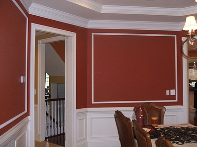 Wall Crown Molding Idea