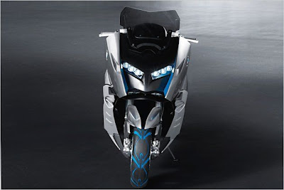 New BMW Concept C super roller sports - future motorcycle
