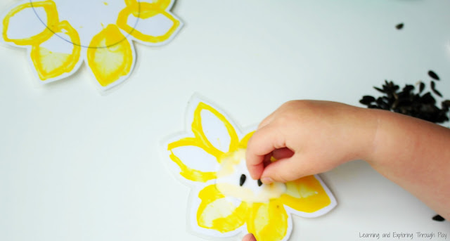 Sunflower Summer Craft - Learning and Exploring Through Play