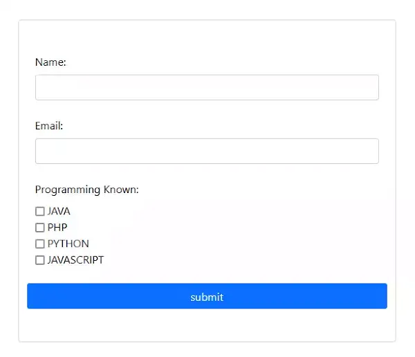 multiple entries in database for multiple selected values in checkbox