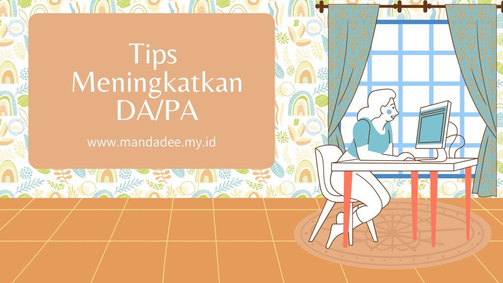 tips meningkatkan da pa