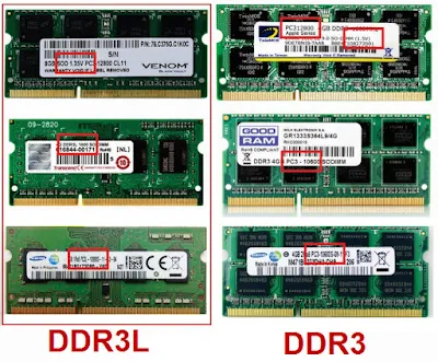 Perbedaan RAM DDR3L dan DDR3 Biasa