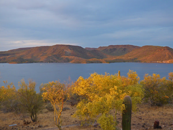 Sunset at Lake Pleasant