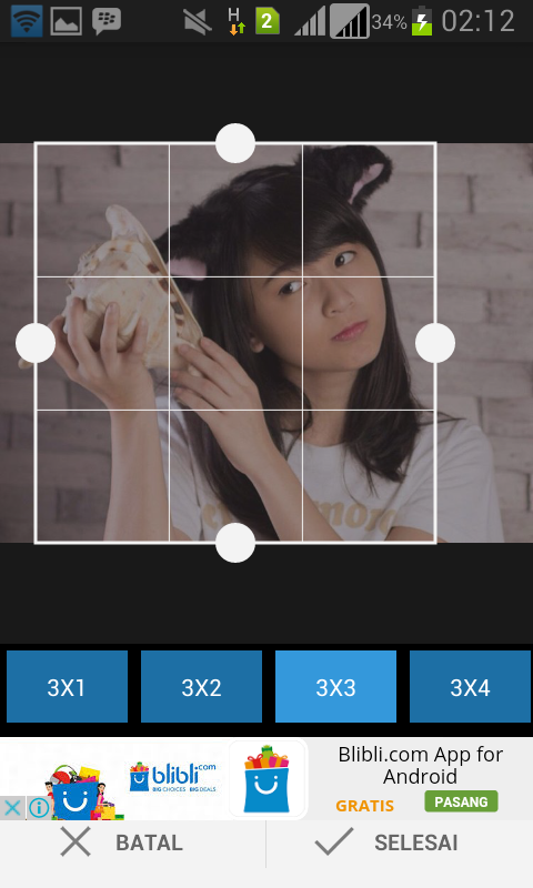 Cara Upload Foto Menjadi 3, 6, 9, 12 Bagian Di Instagram ... - 480 x 800 png 225kB