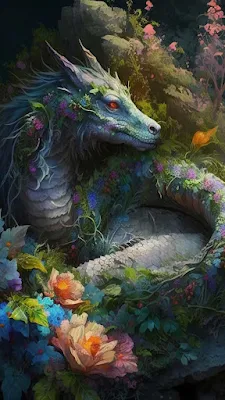 Dragon Fantasy iPhone Wallpaper