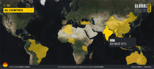 assistent Pardon Verdraaiing Maps Mania: Global Plastic Watch