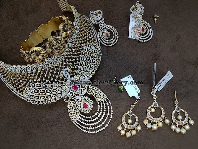 Diamond Set Changeable Bangle by Kothari jewels