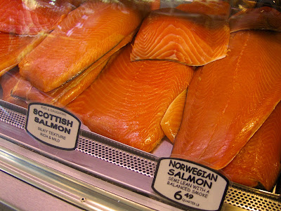 russ and daughters scottish salmon and norwegian salmon