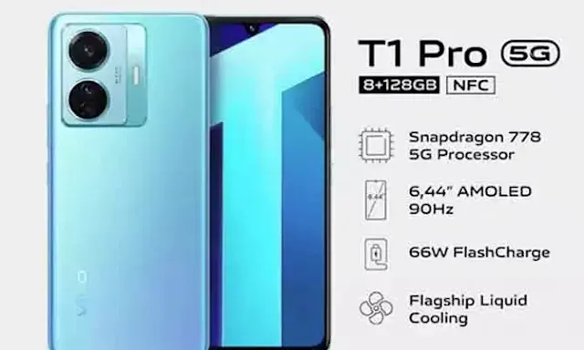 Rekomendasi Hp Dibawah 4 Juta - Vivo T1 Pro 5G