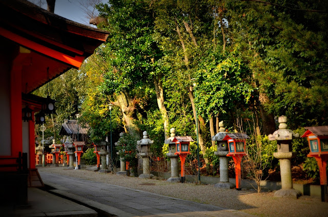 Yasaka Jinja - Lamps