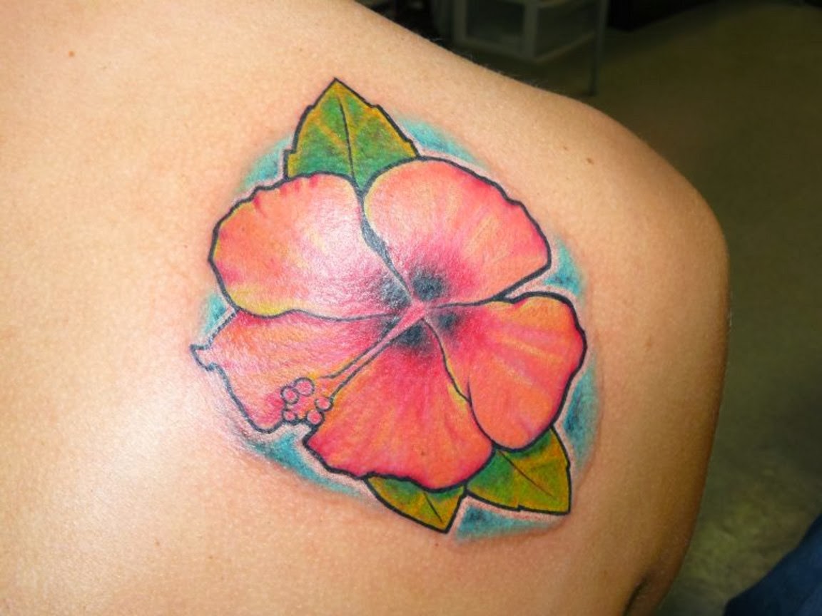 Hawaiian Flower Tattoos