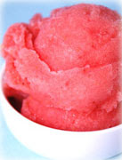 Watermelon Strawberry Sorbet