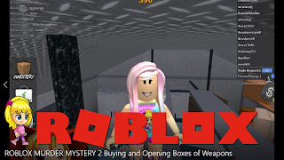 Roblox Murder Mystery 2 Gameplay - Buying and Opening Boxes of Weapons