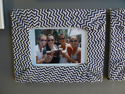 mylittlehousedesign.com DIY Fabric Wrapped Picture Frames