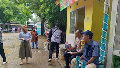 Personil Polsek Cinangka Polres Cilegon Patroli di Area Destinasi Wisata