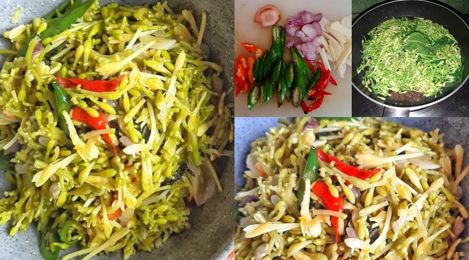  Tumis  Bunga  Pepaya  tips tanpa pahit by Mamitak Resep 