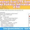 Download Soal Uts Semester Genap Bahasa Indonesia Kelas 2 Sd