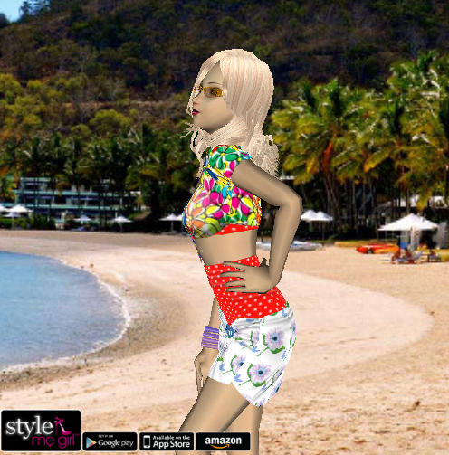 Style Me Girl Level 52 - Victoria - Tropical