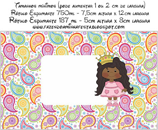 Afro Princess: Free Printable Candy Bar Labels.