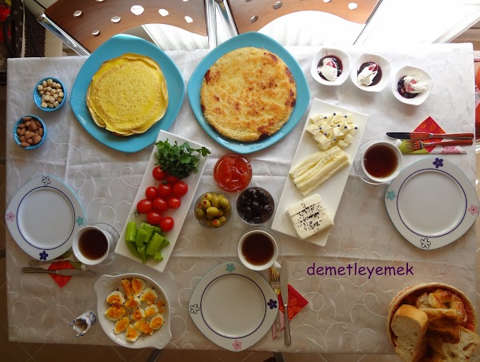 PAZAR KAHVALTISI VE KADAYIF BÖREĞİ