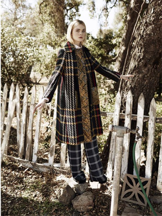 Elle Fanning The Edit Magazine September 2015 photo shoot