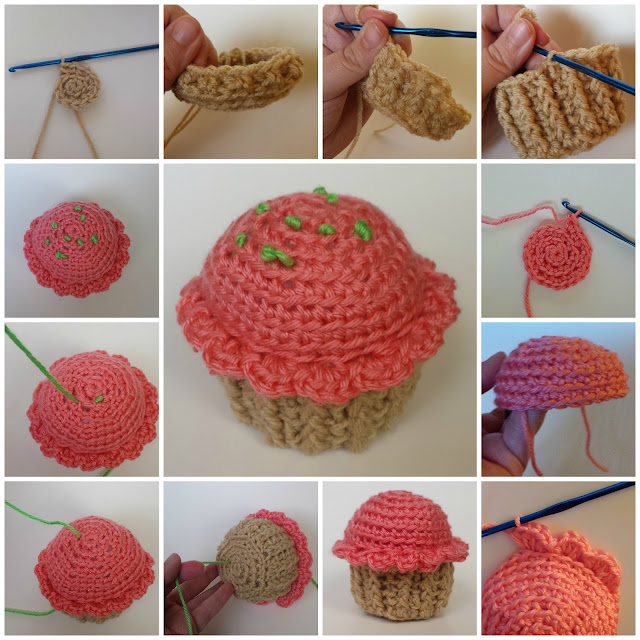 Cutie Cupcake Crochet Pattern Work Up and Review 02