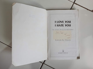 I Love You I Hate You - Carlos G. Valles