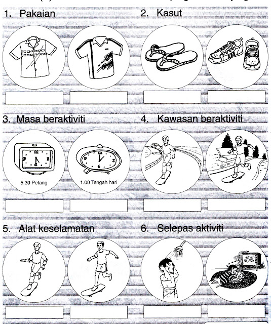 Saya Sayang Nyawa: Soalan PJK Tahun 1 (KSSR)