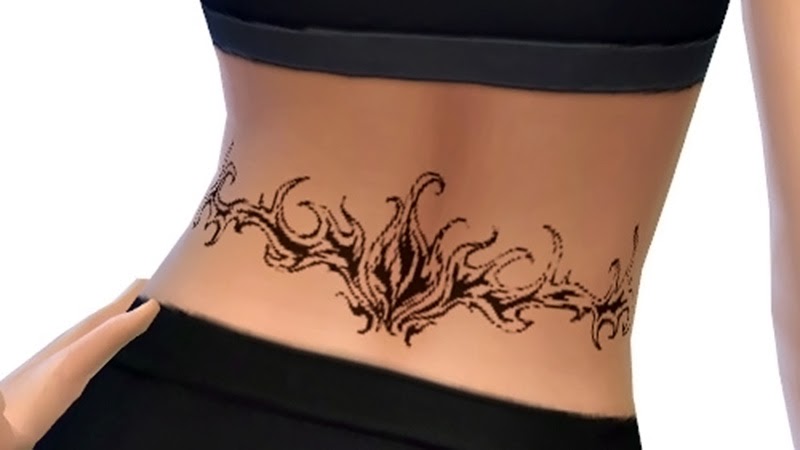 190 Beautiful Waist Tattoos for Females 2023  TattoosBoyGirl