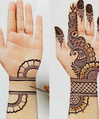 Classy Easy Mehndi Design