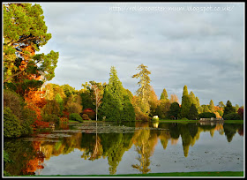 autumn reflections National Trust Sheffield Park Garden