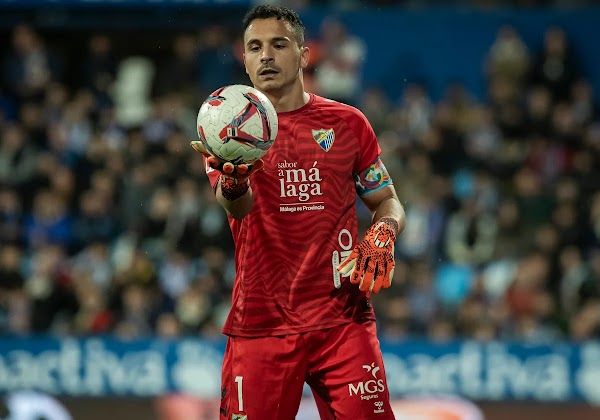 Málaga, el susto del entreno: una brecha del portero