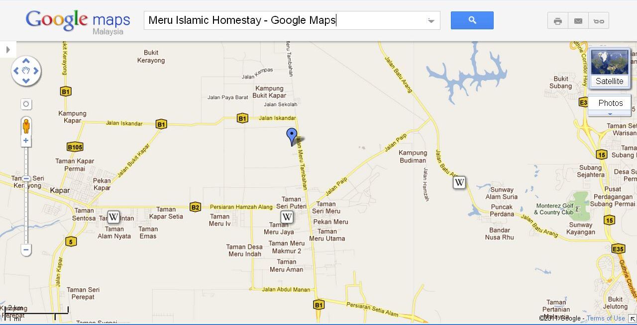 HOMESTAY FOR MUSLIM: Homestay Islamic Meru