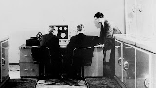 Alan Turing In Lab