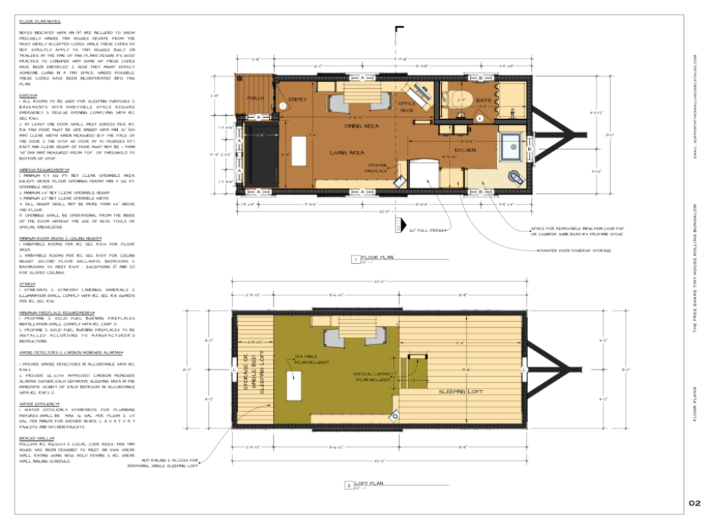 tiny house plans