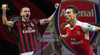 Watch live match Milan and Arsenal today 8-3-2018 Milan vs Arsenal in the European league