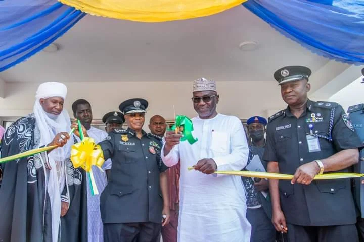 Gov AbdulRazaq hails IGP Alkali as Force commissions New Model Police station in Ilorin