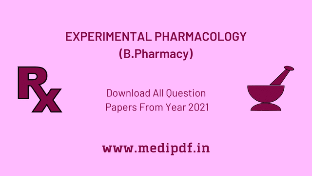 Experimental_Pharmacology_Question_Paper_cover_image