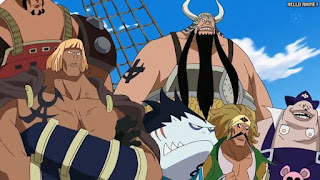 ワンピースアニメ 頂上戦争編 461話 白ひげ海賊団隊長 | ONE PIECE Episode 461