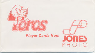 Jones Photo Player Cards envelope