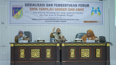 DP3A Prov. Sulteng Fokuskan Pengumpulan Data Terpilah Gender Dari OPD Lingkup Provinsidan Kabupaten/Kota.