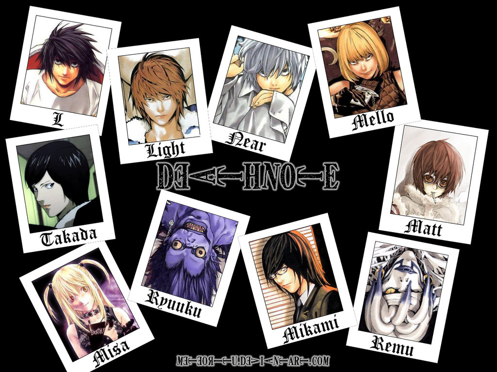 In My Lullaby.....: personal data in death note