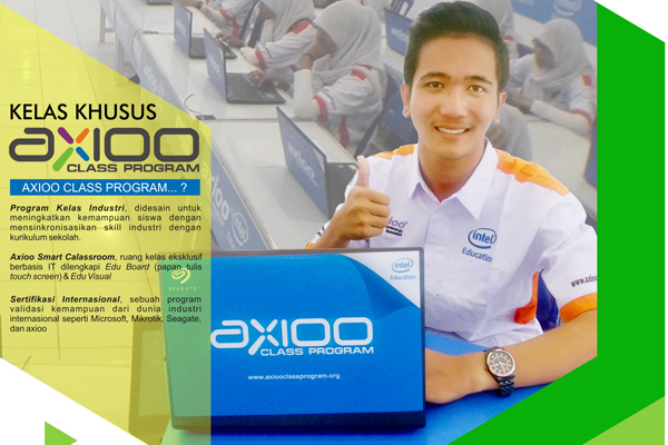 Contoh Script Naskah Video Profil Launching Axioo Class 