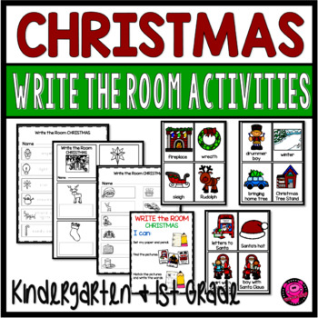 Looking for winter writing activities for your young learners? This differentiated packet features Christmas and winter-themed words to help build vocabulary and writing skills for PreK, Kindergarten, and First grade students.