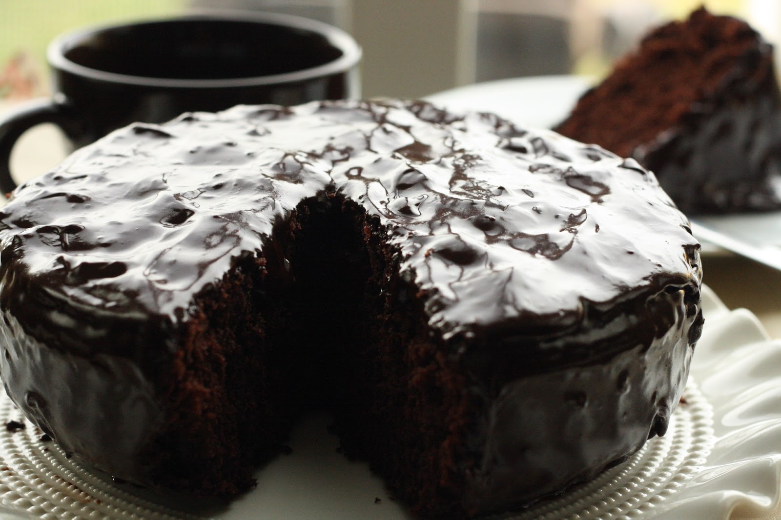Cannelle Et Cardamome Moist Chocolate Cake With Chocolate Ganache