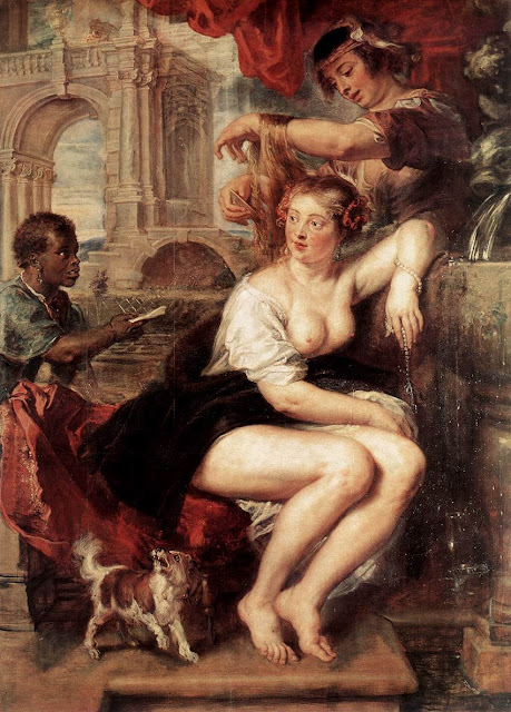 Painting,Rubens,Bathsheba