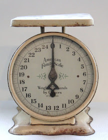 rusty vintage scale 