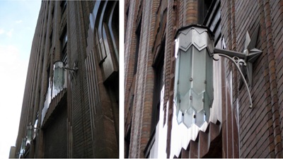 NYC Deco light fixture