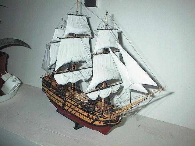 Sailing Ship Models: HMS Victory from Revell (1:146), Finalized