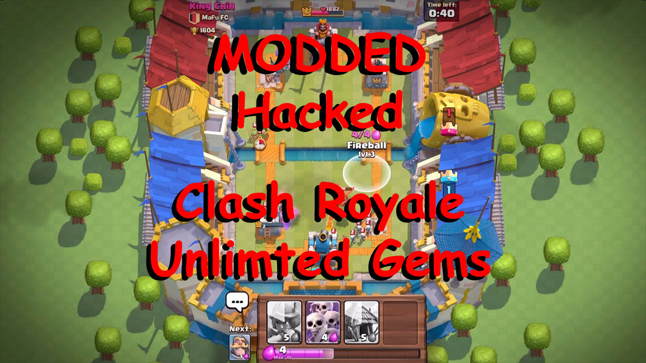 [APK] Clash royale 1.3.2 modded apk Unlimited Gems and ...